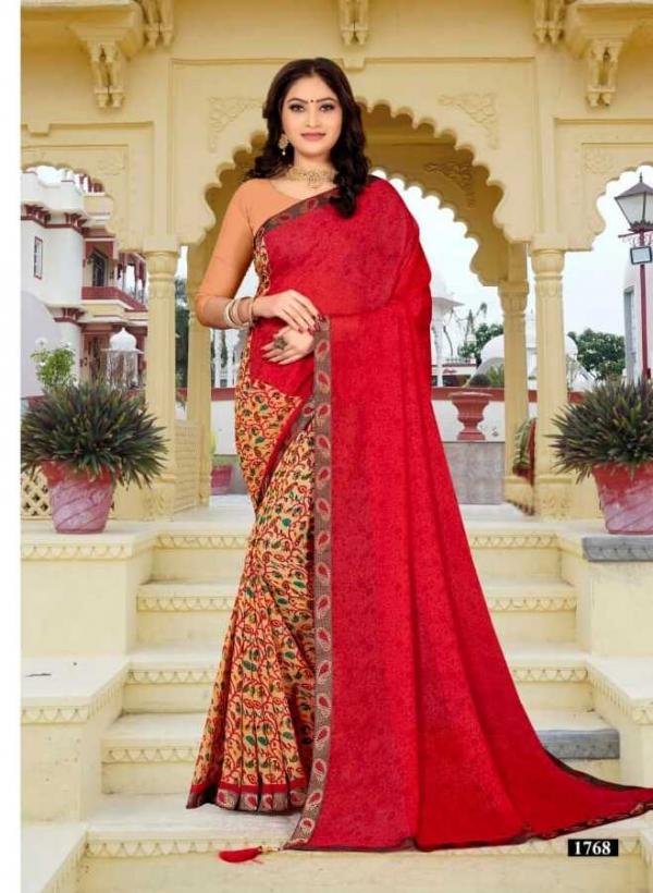 Kodas Golden Jhumke 42 Fancy Printed Saree